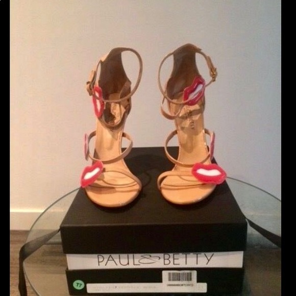 PAUL&BETTY 'VERNICE ROSA' SANDALS IN BLUSH NUDE - Picture 1 of 9